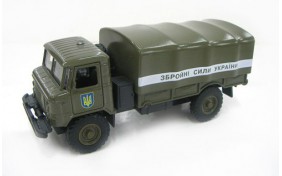 Автомодель Технопарк - ГАЗ-66 ВООРУЖЕННЫЕ СИЛЫ (свет, звук)