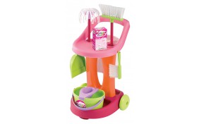 Набор для уборки Smoby Ecoiffier Bubble Clean, 9 аксессуаров